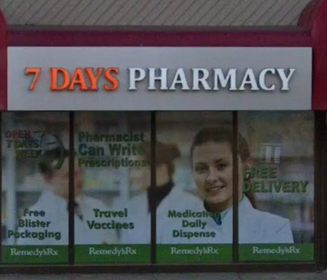 7 Days Pharmacy exterior